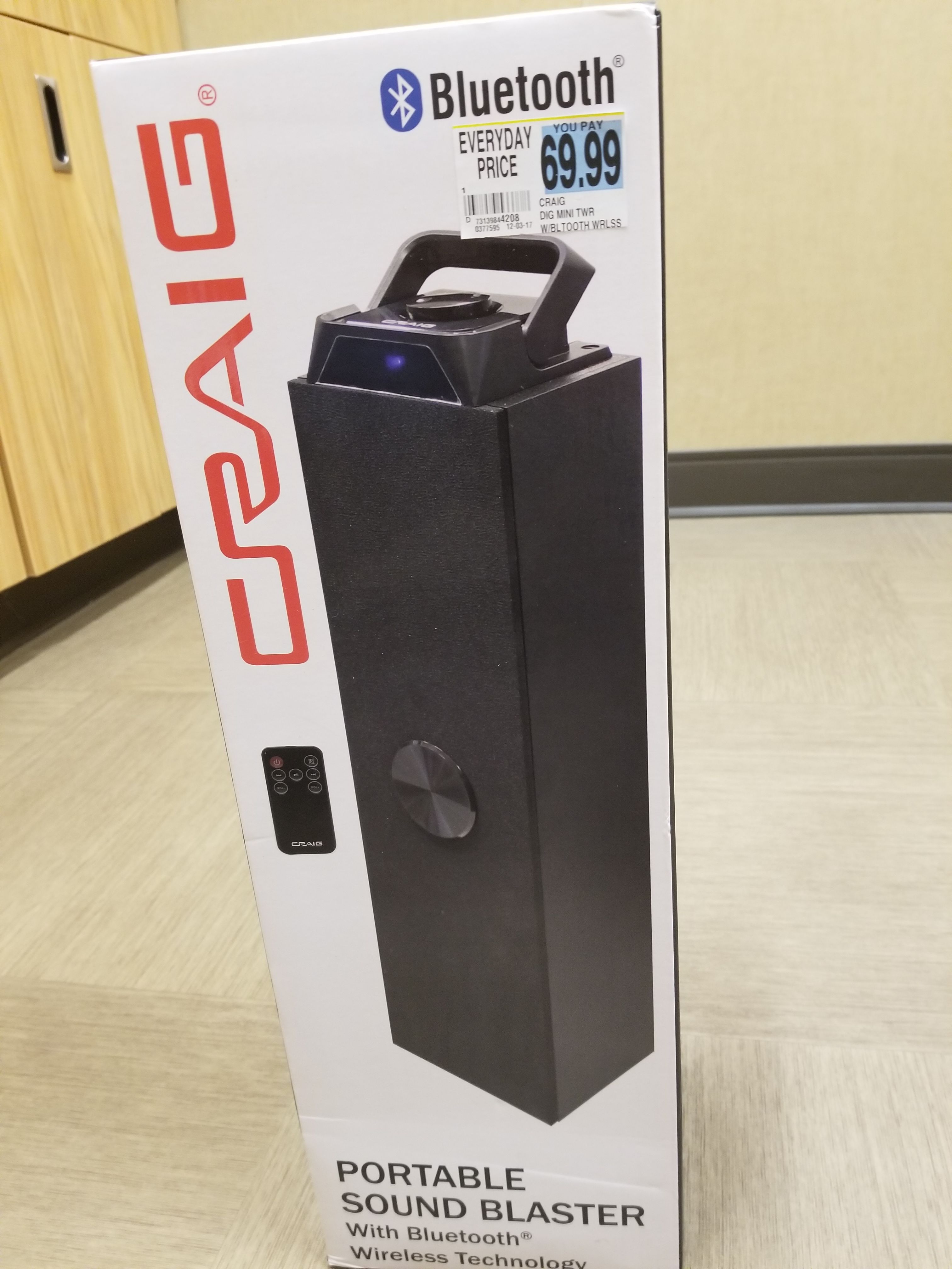 Bluetooth sound blaster brand new