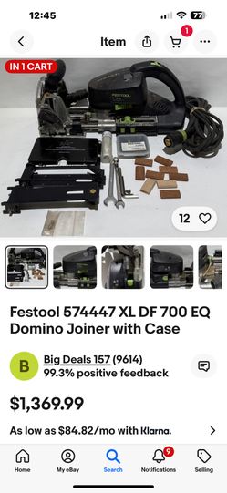 Festool Domino 700 Kit ,  Extras