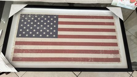 American Flag Framed Art