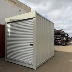10FT STORAGE CONTAINER w/ ROLL-UP DOOR β CLEAN & READY