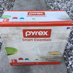 Pyrex. Smart Essential . 8 Pc.