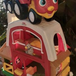 Fisher Price Farm House With Tractor