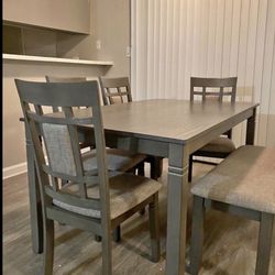 New Dining + Bench Set 