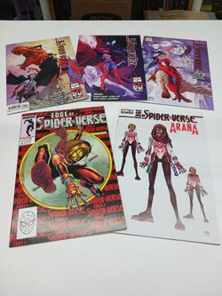 Edge of Spider-Verse #1 x3, 2-3 comic books