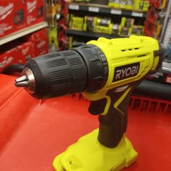 RYOBI ONE+ 18V Cordless 1/2 in. Drill/Driver. TOOL ONLY 