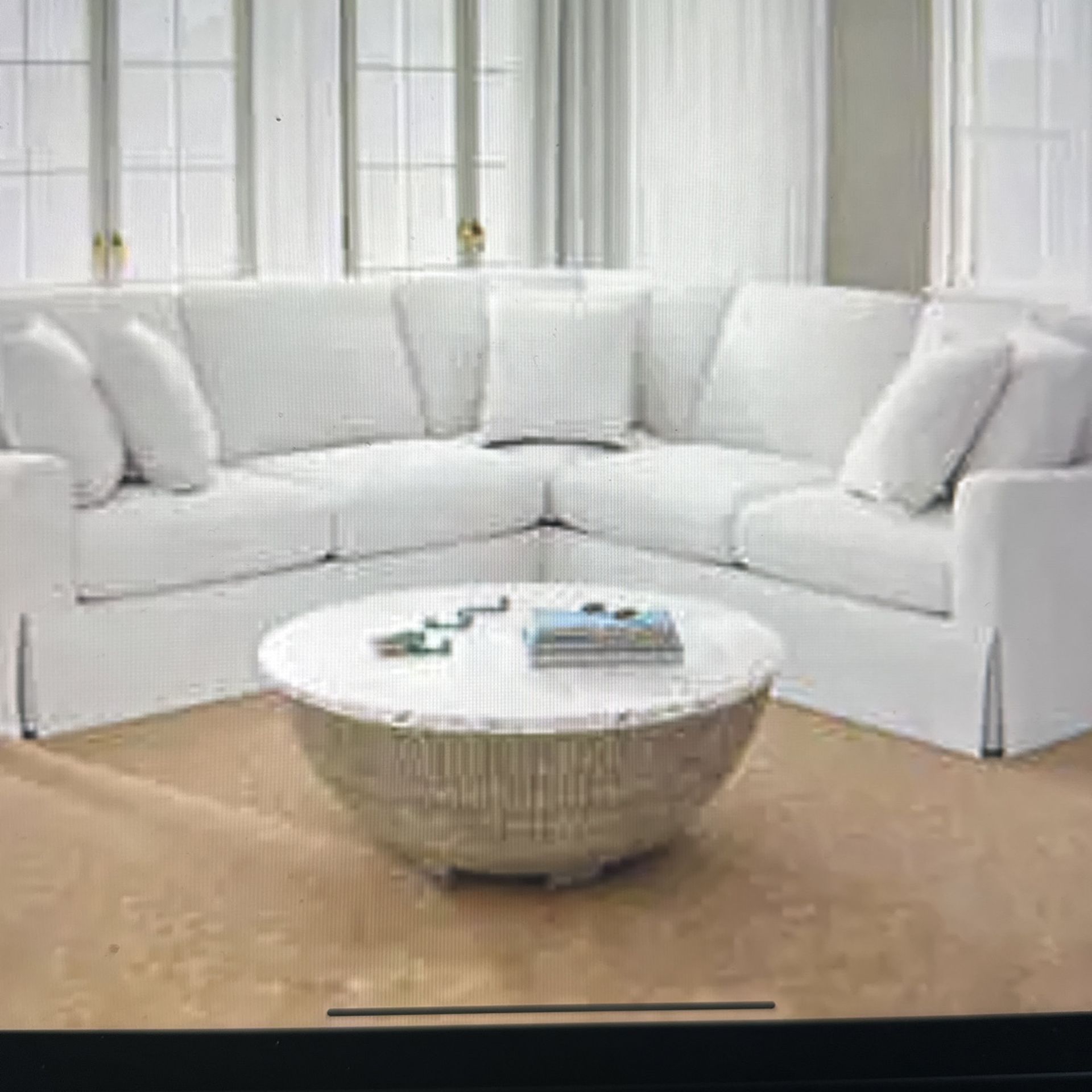 BRAND NEW Slipcover Sectional Sofa