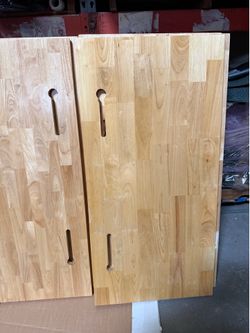 Used Hardwood tops 24x48x1