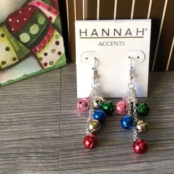 Colorful Jingle Bells Earrings 