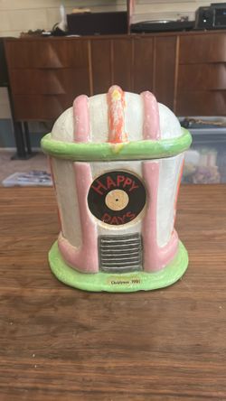 Happy Days Jukebox Cookie Jar