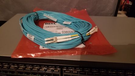 Dell EMC CBL-LC-OM4-30M  LC-LC OM4 Fiber, 30 Meter Cable 0PGJT0, 30M 