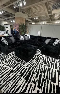 Brand new Ashley midnight madness sectional