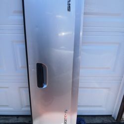 Toyota Tacoma Tailgate Silver 