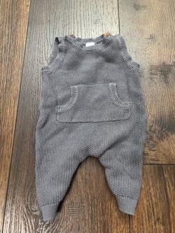 Boys gray pant romper size 3 months by carters #3