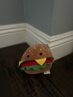 Cheeseburger Squishmallow 5”