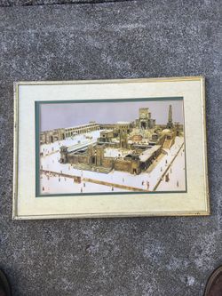King Solomon’s Temple picture frame