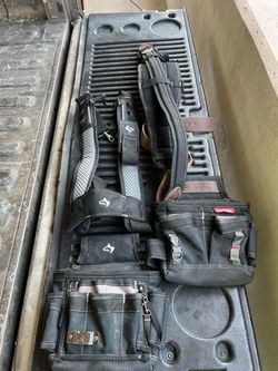 Husky Tool Belt and Suspenders Set