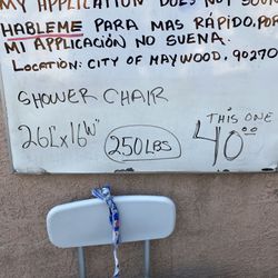 Shower chair silla para bañarse 