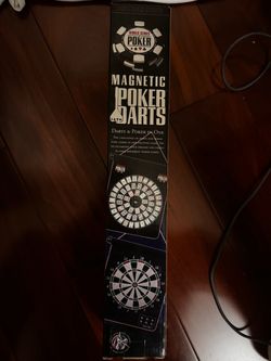 New World Series of poker magnetic Dart Board