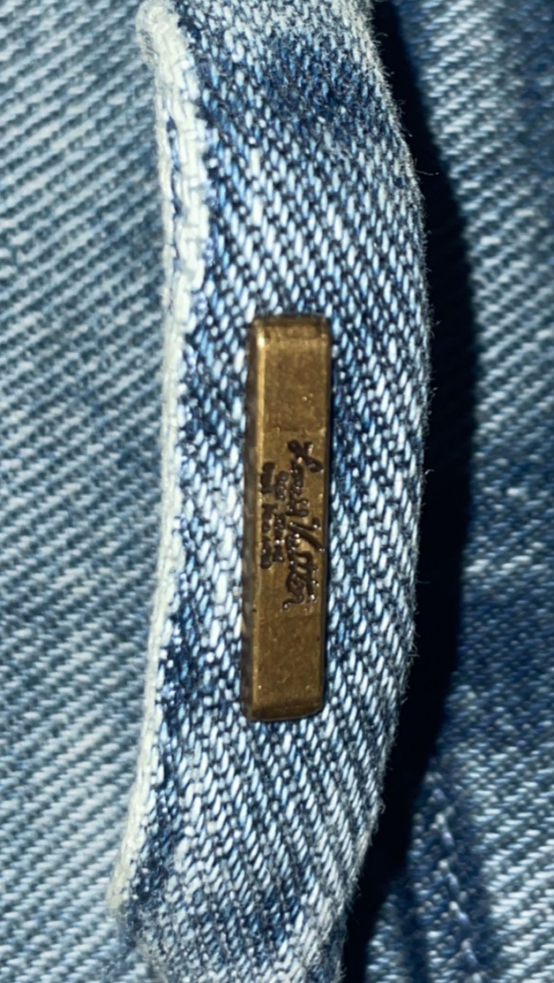 Louis Vuitton Short-Sleeved Denim Workwear Shirt