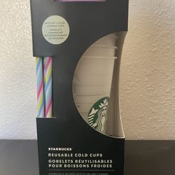Starbucks Cold Reusable Color Changing Cups