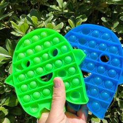 Glow in the Dark Ghost Pop it Bubble toys