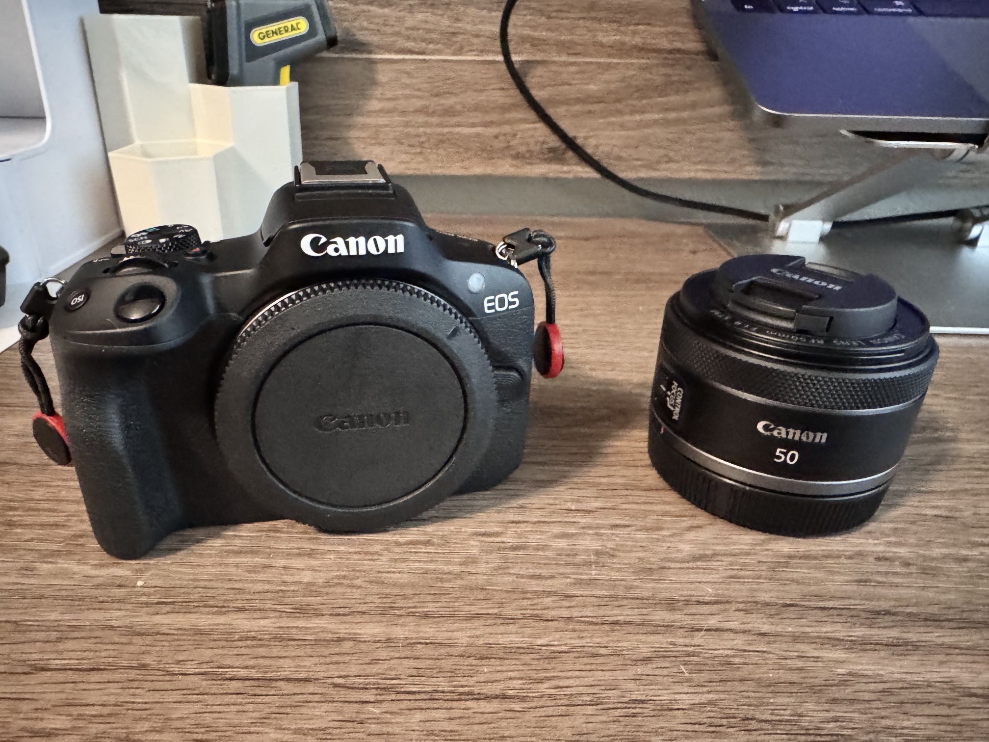 Canon R50 and RF 50mm 1.8F Lens