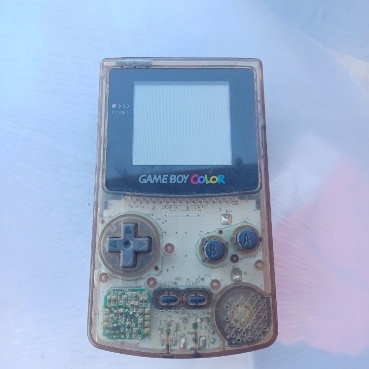 Nintendo Gameboy Color Clear (No Game Included)
