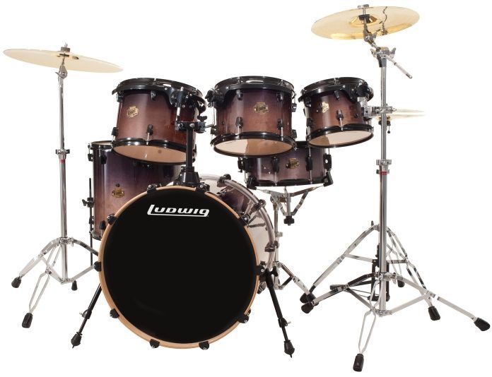 Ludwig Drum kit 6 Piece