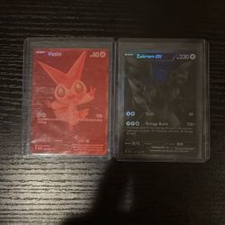 Selling both for 800 Near mint Msg me so we can negotiate 