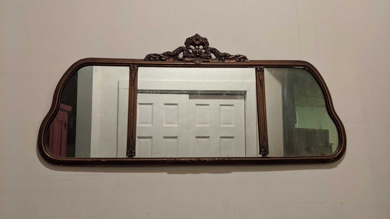Very Old Antique Mirror.