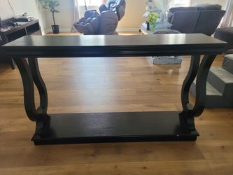 Wood Console