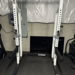 Half Rack With Bench 