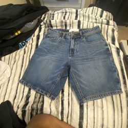 Denim Blue Jorts 