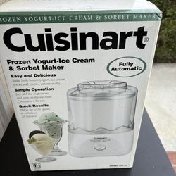 Cuisinart Frozen Yogurt-ice Cream Maker 