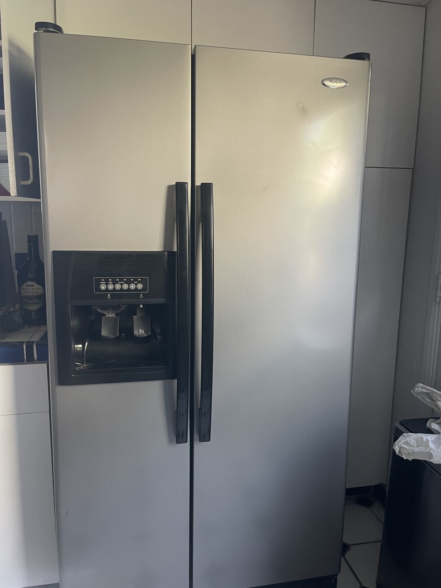 Whirlpool Side By Side Refrigerator Stainless Steel