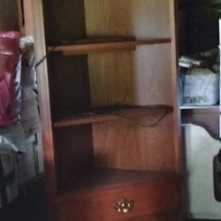 Lighted Corner Shelf