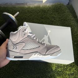 Jordan 5 Wolf Grey Size 10