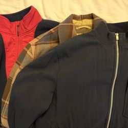 Men’s Assorted Jackets Medium/Large (Zara, Volcom, Old Navy) - $30 Total 
