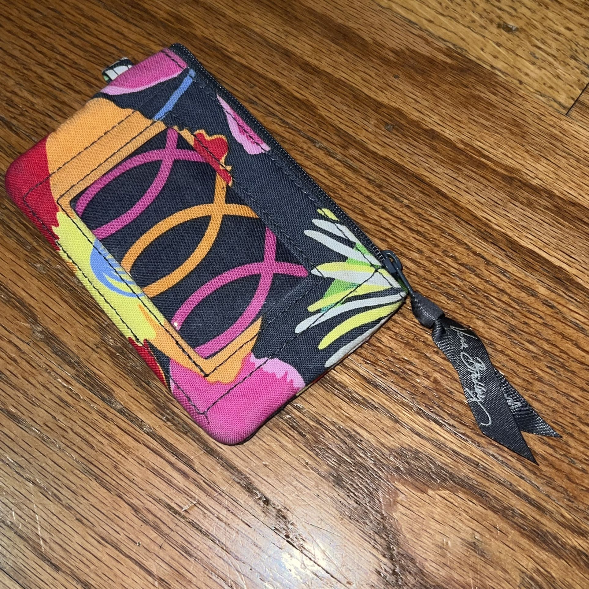Vera Bradley Zip ID Case in Jazzy Blooms