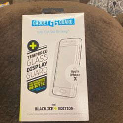 iPhone X Temper glass display guard Brand New