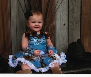 Rodeo pageant wear 12 mo-2t