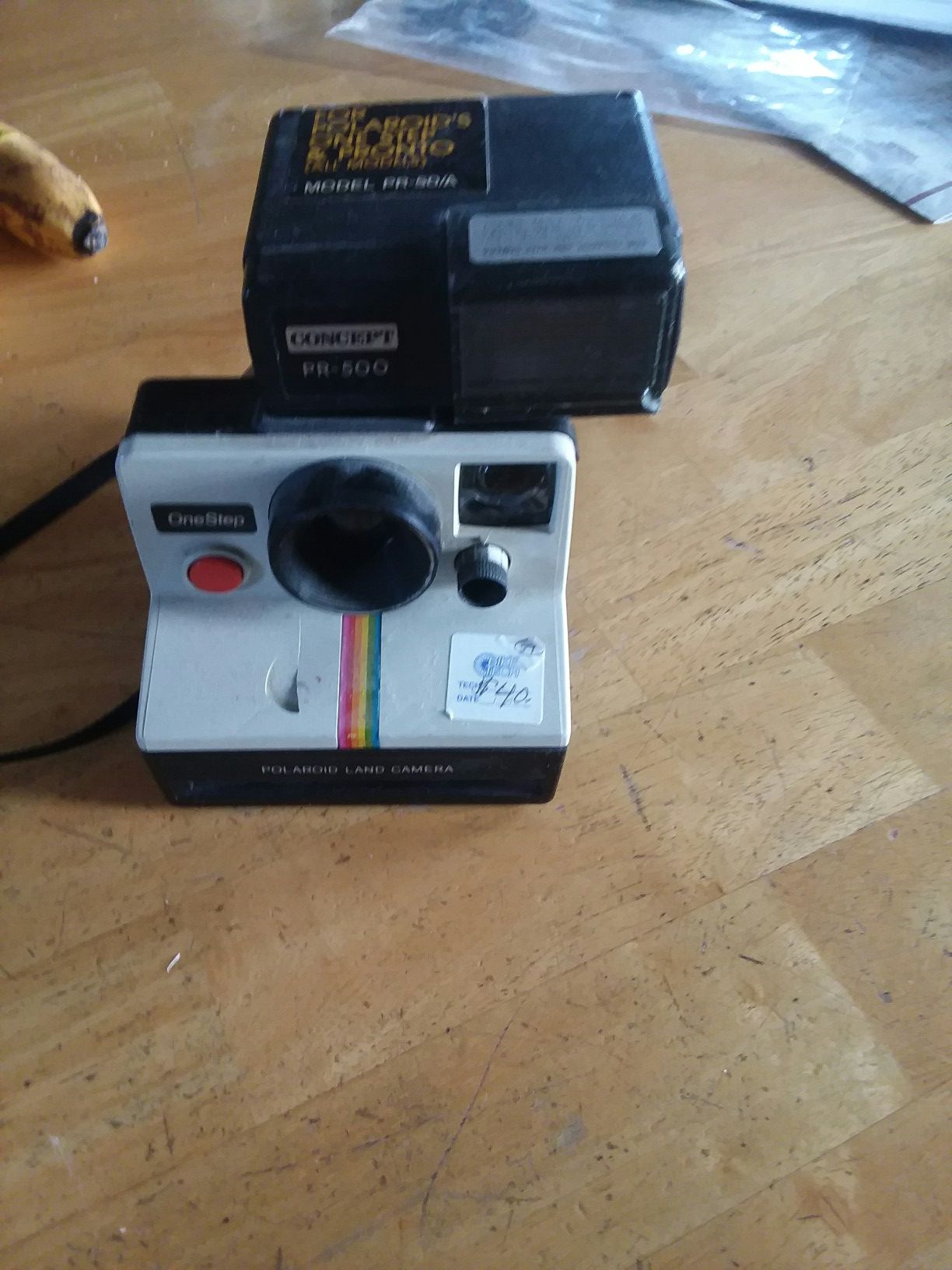 Polaroid One Step W/flash