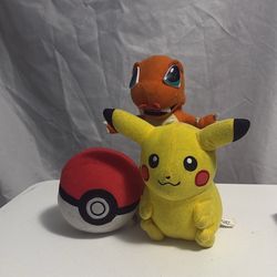 Lot Of Pokémon Plushies 