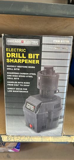 Electric drill bit sharpener