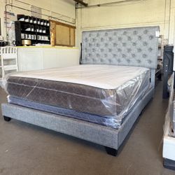 Queen Bed And Mattress 