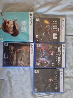 PS5 games new sealed