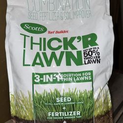 Scotts Turf Builder Thick'R Lawn All-Purpose Lawn Fertilizer For Sun/Shade Mix 1200 sq ft