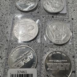 Silver 1oz coins