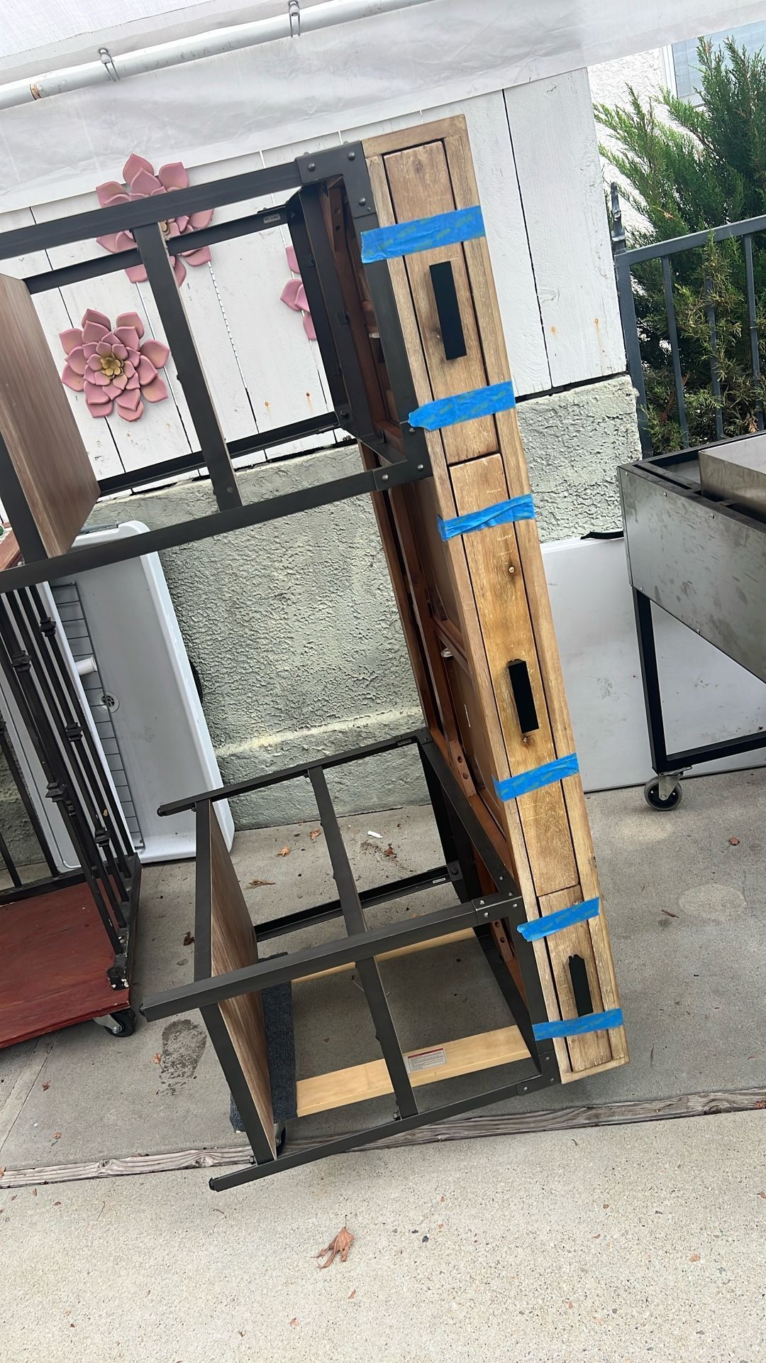 60” Wood desk