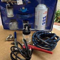 Complete Airbrush Kit with Compressor – Ready to Use